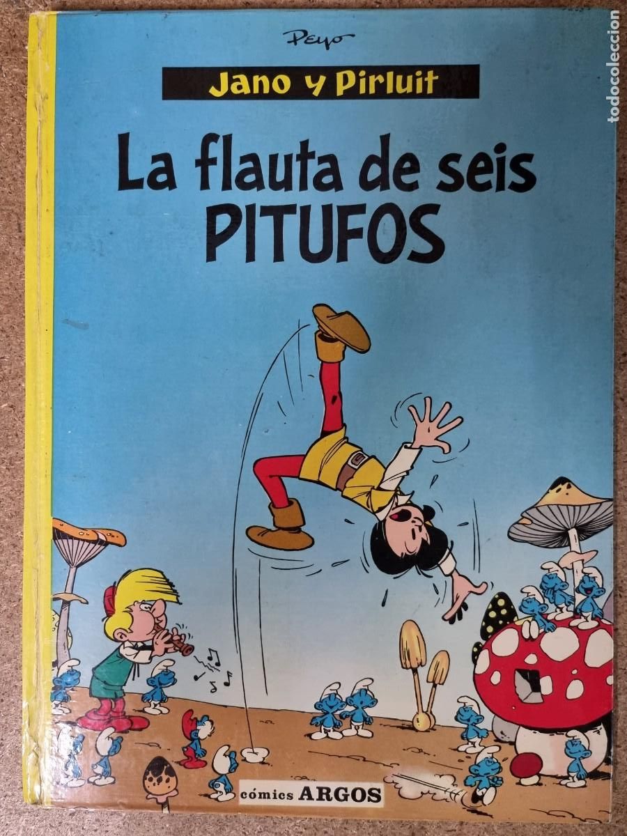 Tebeos: La Flauta de los Pitufos.Peyo.Comics Argos - Foto 1