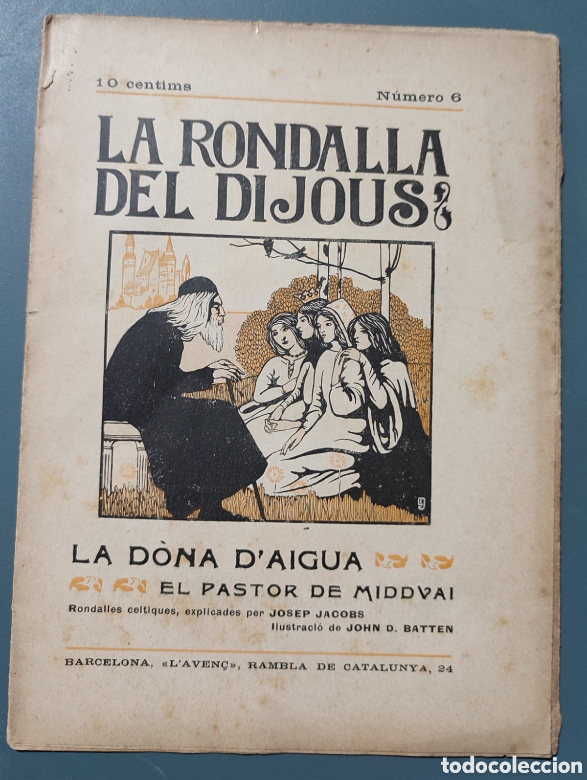 Tebeos: La Rondalla del Dijous.Num 6.A&ntilde;o 1924 - Foto 1