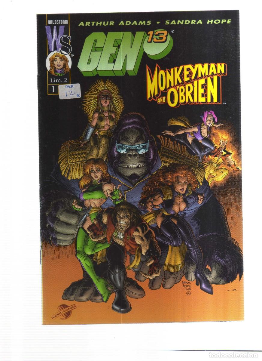 Tebeos: GEN 13 MONKEYMAN AND OBRIEN 1 Y 2 COMPLETA DOS EJEMPLARES - Foto 1