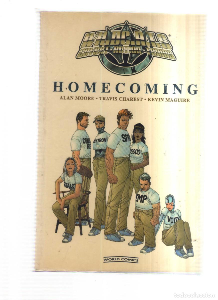 Tebeos: HOMECOMING ALAN MOORE - TRAVIS CHAREST - KEVIN MAGUIRE - Foto 1