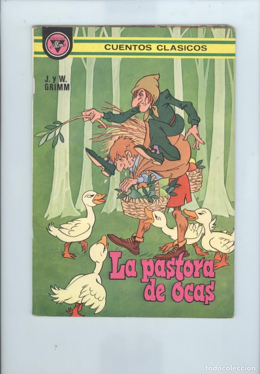 Tebeos: Alonso. Cuentos clasicos. 41. La pastora de ocas. Grimm. - Foto 1
