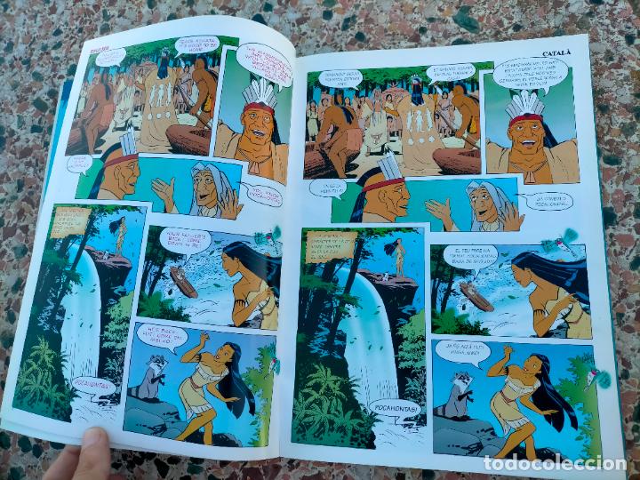 Tebeos: Disney Pocahontas tebeo comic edici&oacute; edici&oacute;n en catal&aacute;n catal&agrave; / angl&egrave;s ingl&eacute;s - Foto 4