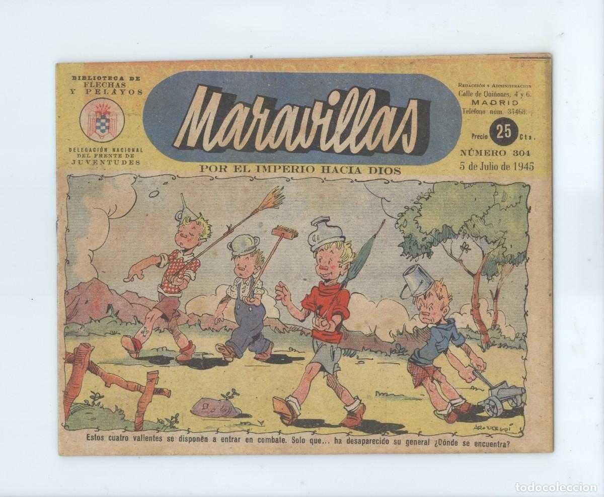 Tebeos: Fet y de las jons. Maravillas. 304. - Foto 1