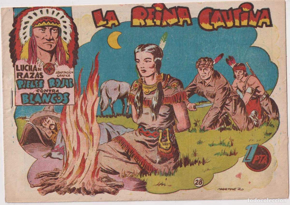Tebeos: Lucha de Razas n&ordm; 28. Marco 1952 - Foto 1