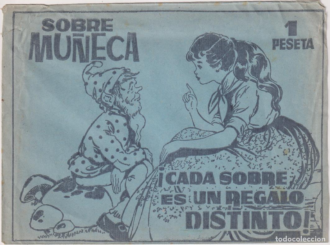 Tebeos: Sobre Mu&ntilde;eca. Sobre Sorpresa a&ntilde;os 50-60 vac&iacute;o
