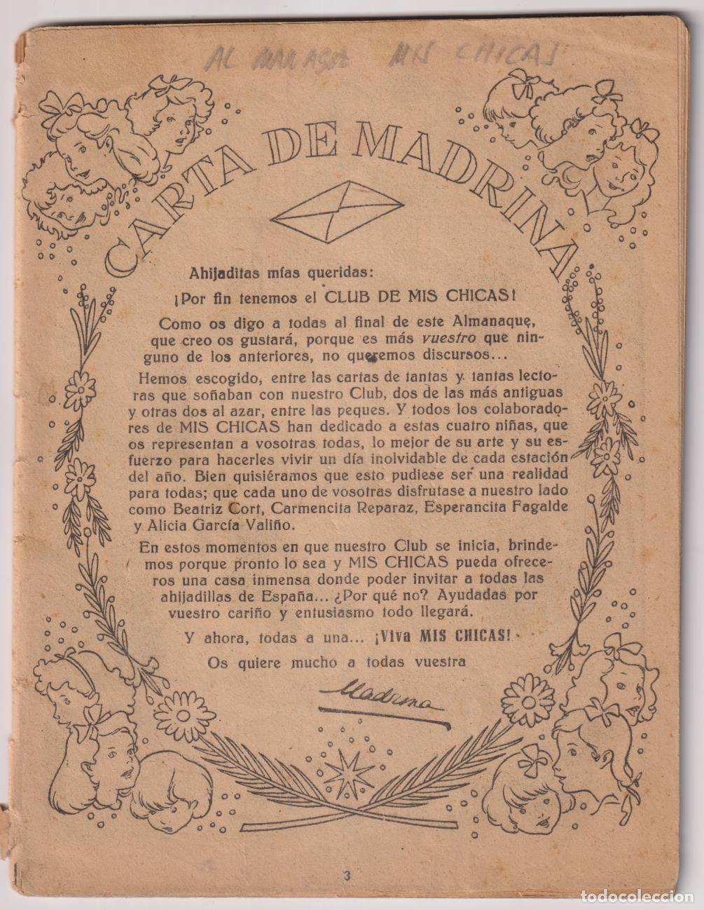 Tebeos: Mis Chicas Almanaque 1950 - Foto 1