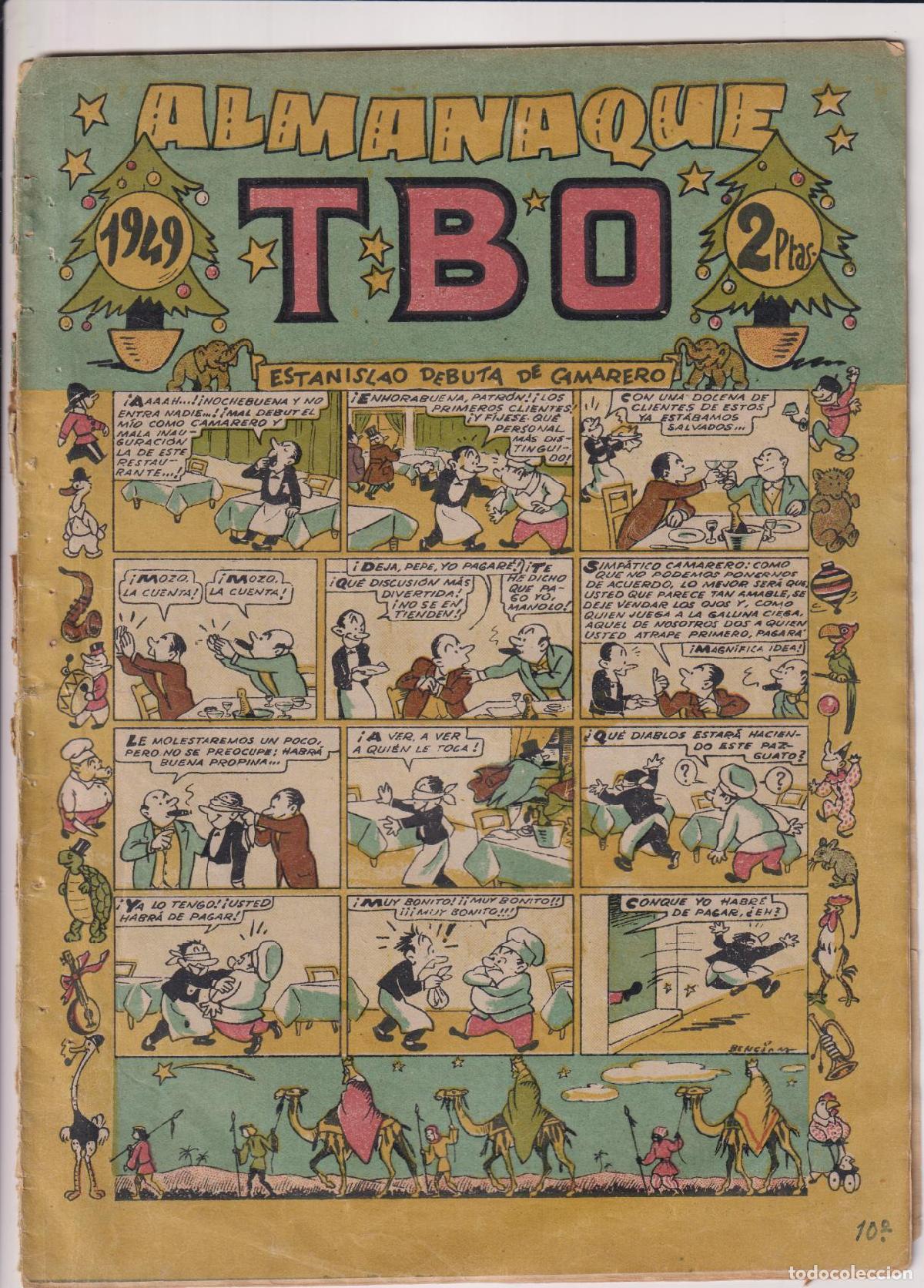 Tebeos: TBO Almanaque para 1949 - Foto 1