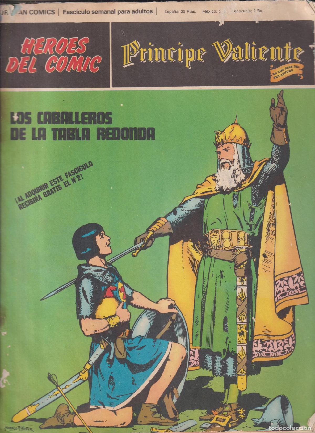 Tebeos: Pr&iacute;ncipe Valiente Buru Lan. Del 1 al 6. A&ntilde;o 1972 - Foto 1