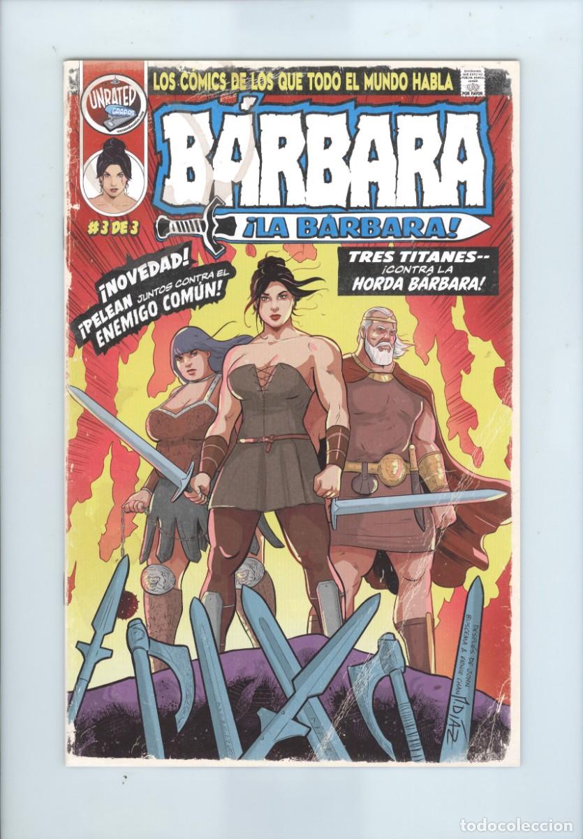 Tebeos: Unrated. B&aacute;rbara la b&aacute;rbara. 3 (de 3). - Foto 1