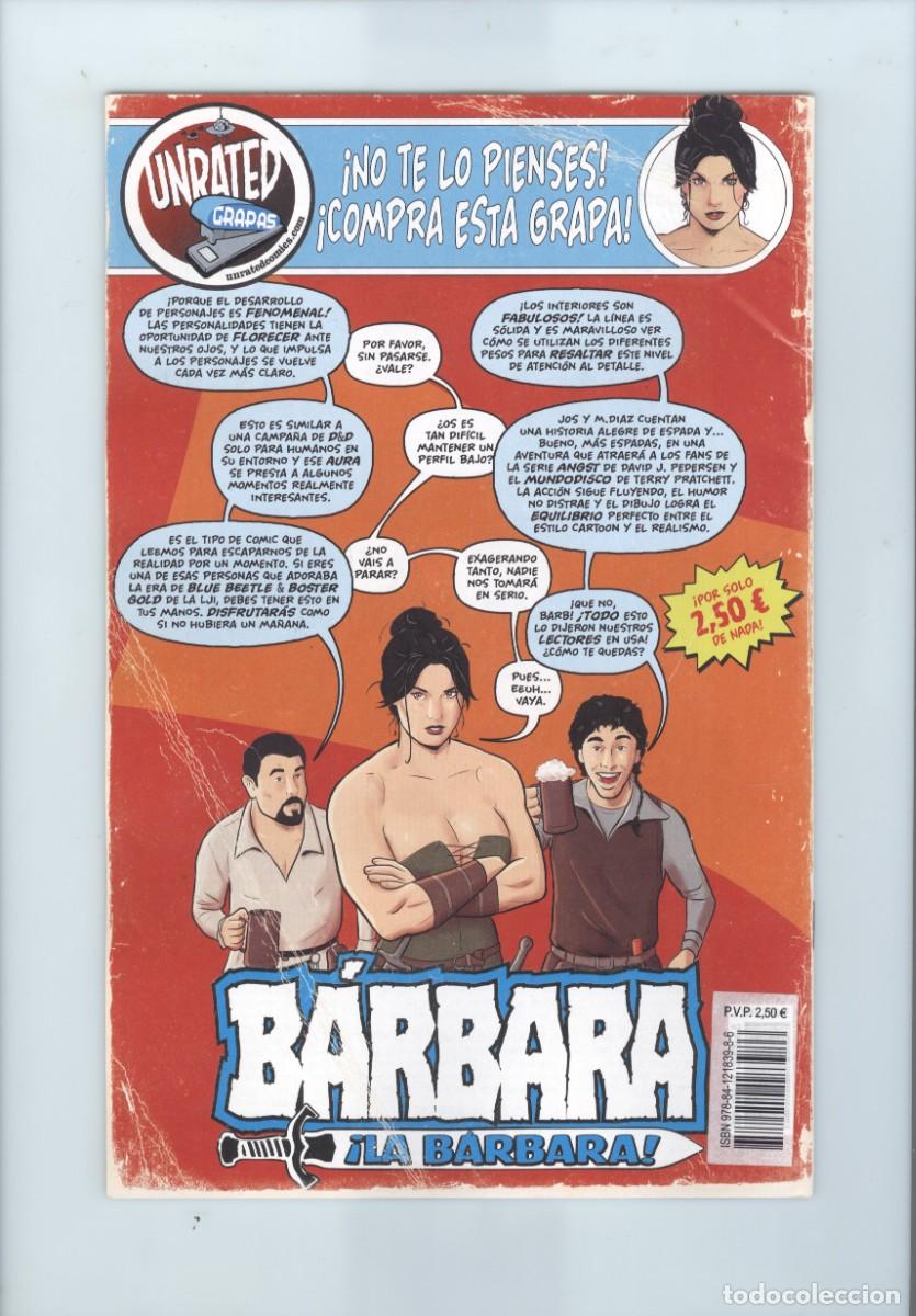 Tebeos: Unrated. B&aacute;rbara la b&aacute;rbara. 1 (de 3). - Foto 2