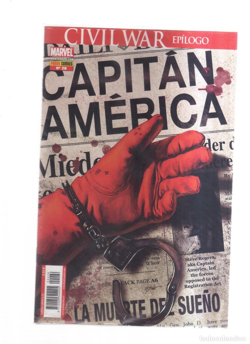 Tebeos: CAPITAN AMERICA CIVIL WAR EPILOGO - Foto 1