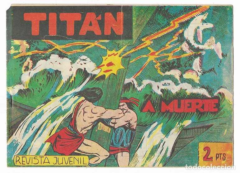 Tebeos: Tit&aacute;n. N&ordm; 29 A Muerte 1961 Original - Foto 1