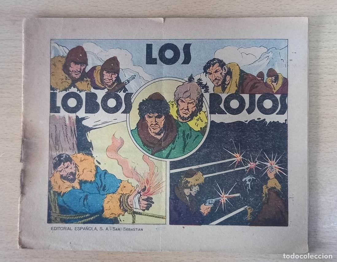Tebeos: MONOGR&Aacute;FICOS - EDITORIAL ESPA&Ntilde;OLA / LOS LOBOS ROJOS - Foto 1