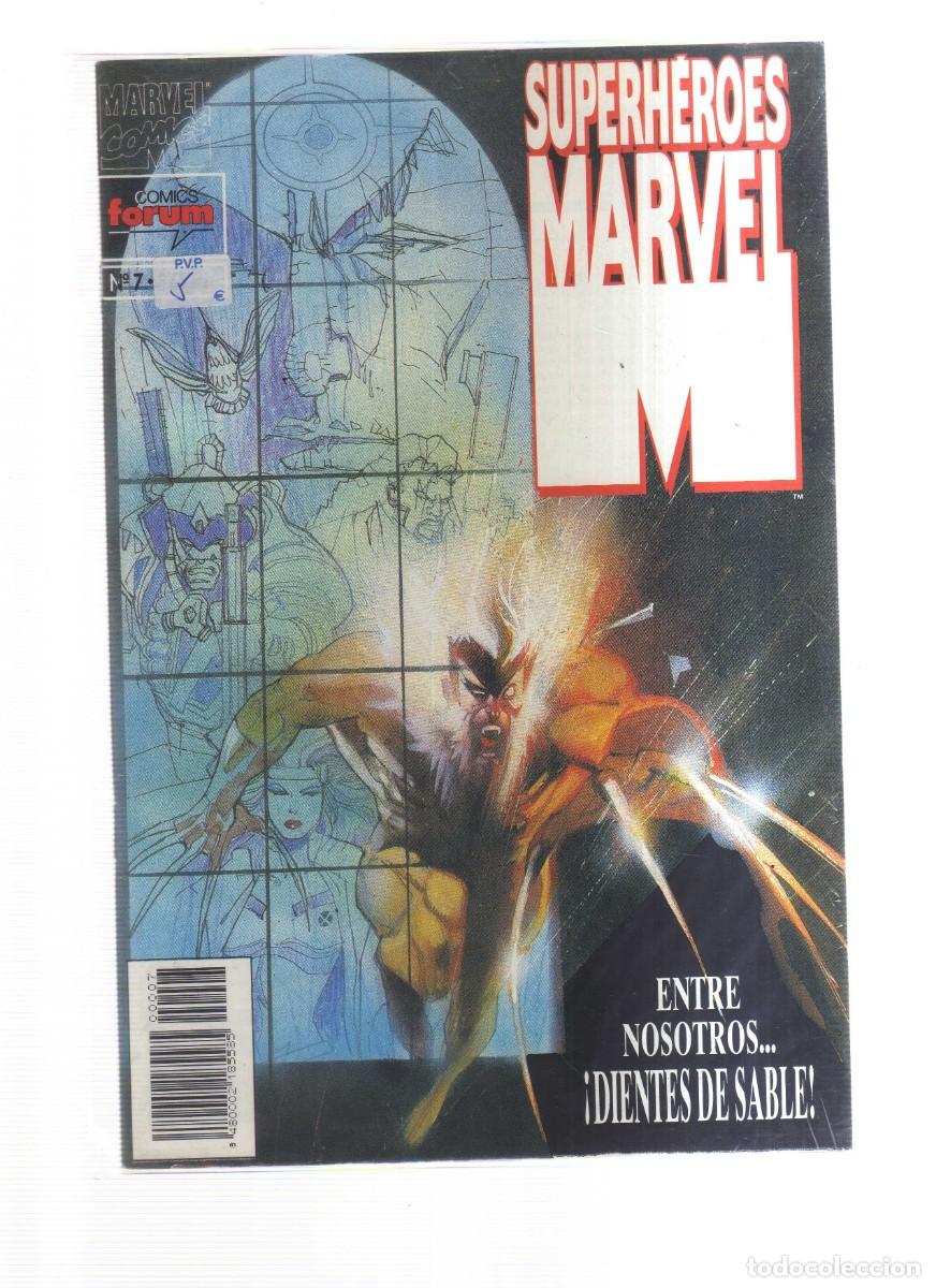 Tebeos: SUPERHEROES MARVEL N,7 ENTRE NOSOTROS DIENTS DE SABLE