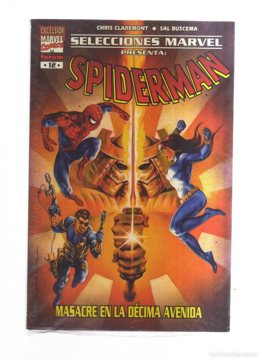 Tebeos: SPIDERMAN SELECCIONES MARVEL MASACRE EN LA DECIMA AVENIDA - Foto 1