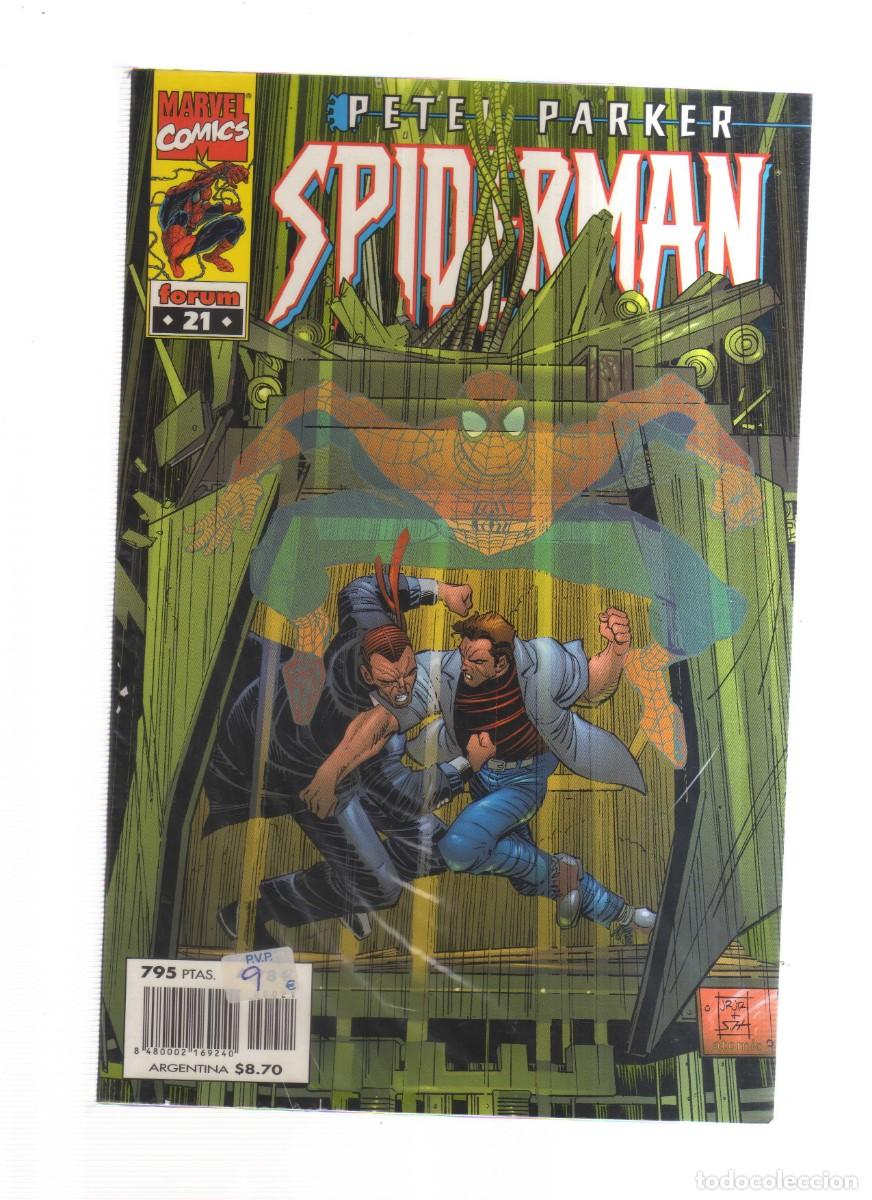 Tebeos: SPIDERMAN PETER PARKER MARVEL COMICS FORUM N,21 - Foto 1