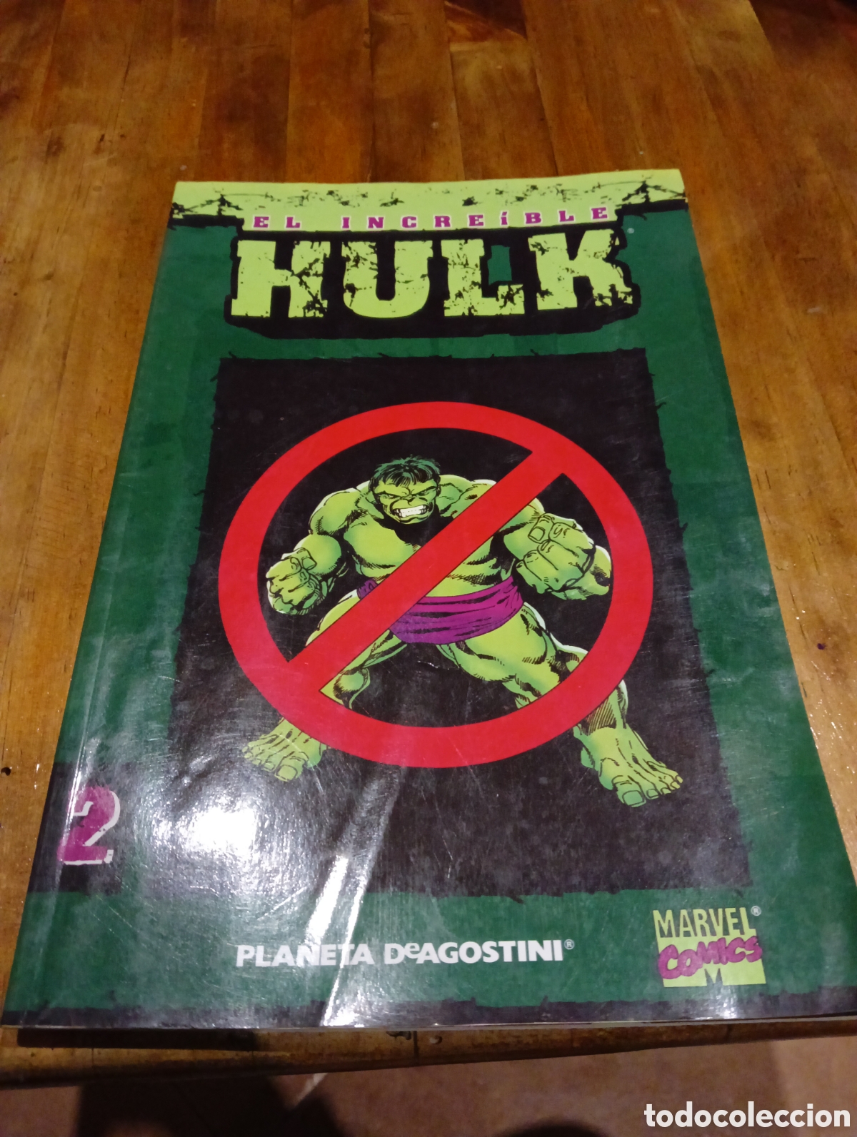 Tebeos: El incre&iacute;ble Hulk 2 planeta de Agostini - Foto 1