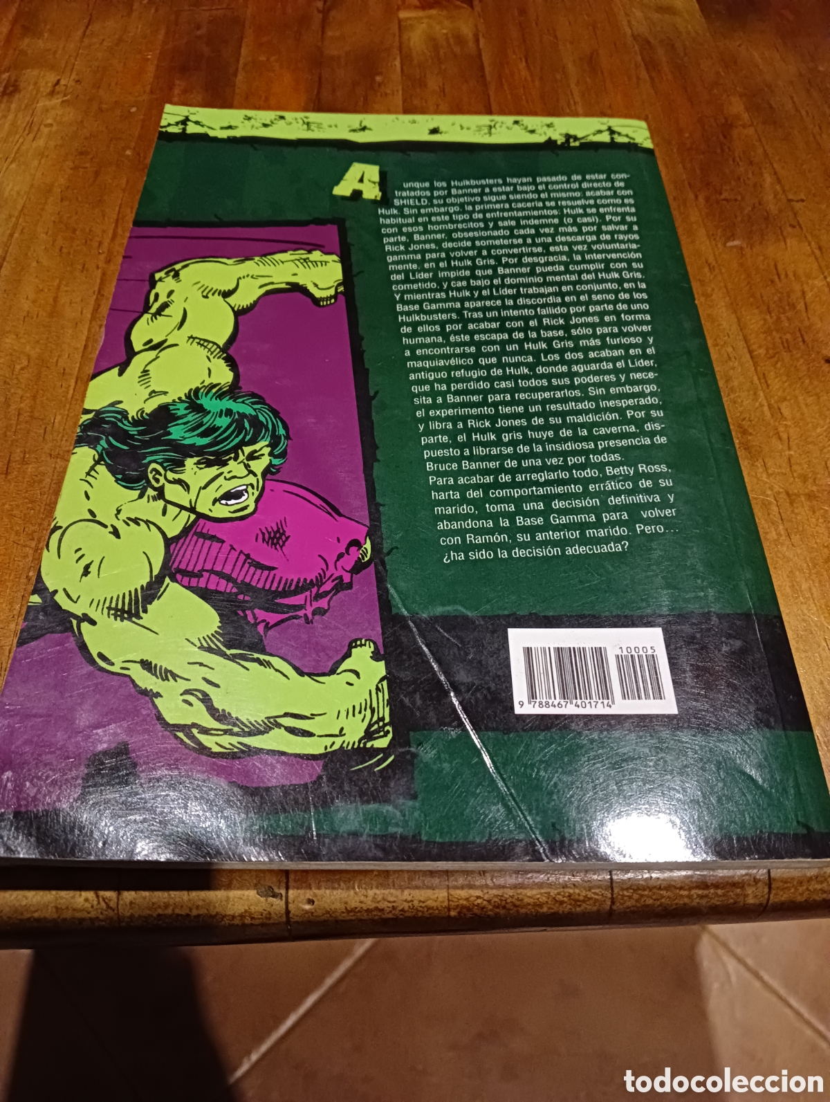 Tebeos: El incre&iacute;ble Hulk 5 planeta de Agostini - Foto 2