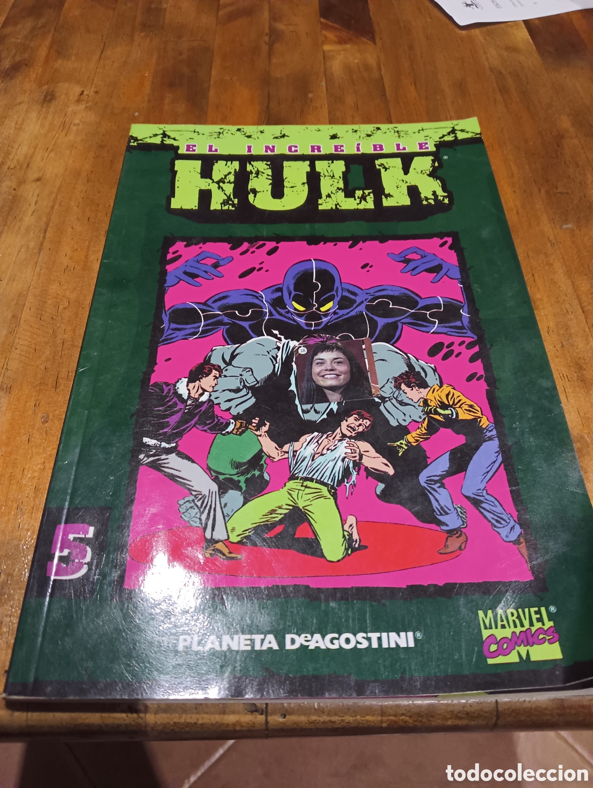 Tebeos: El incre&iacute;ble Hulk 5 planeta de Agostini - Foto 1