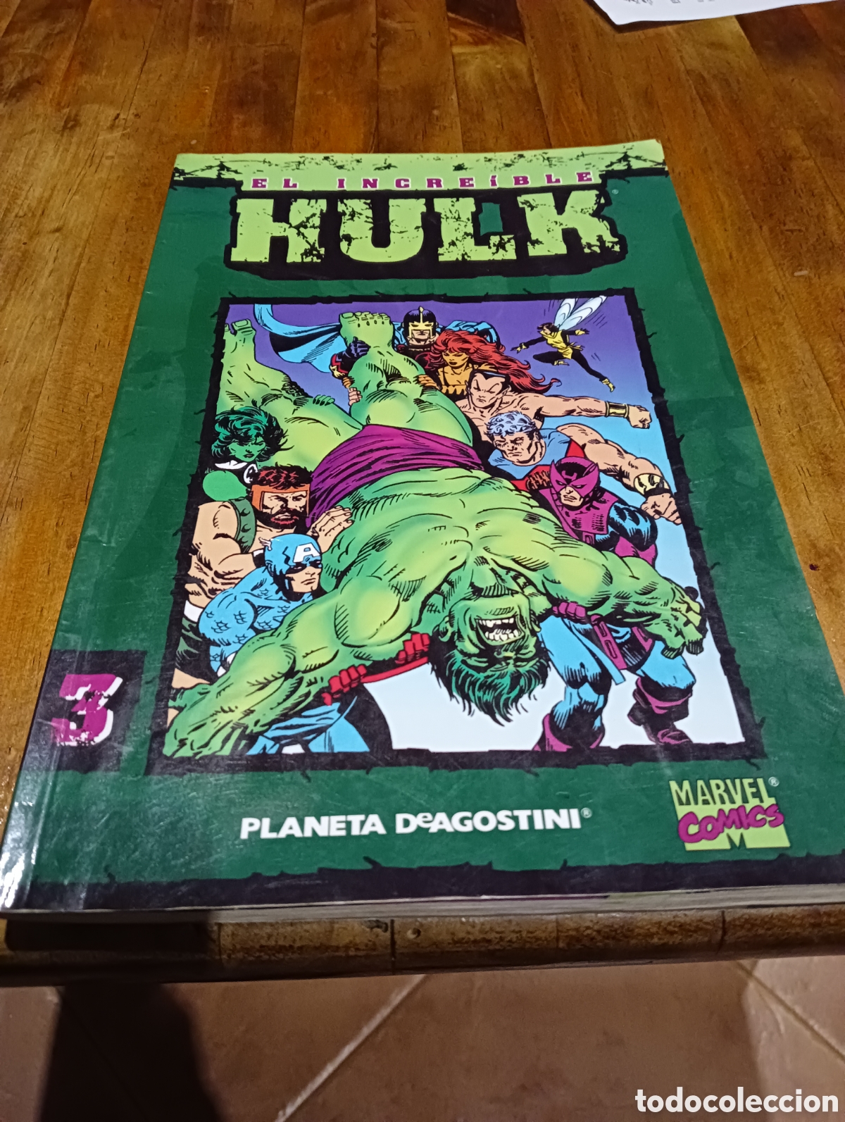 Tebeos: El incre&iacute;ble Hulk 3 planeta De Agostini - Foto 1