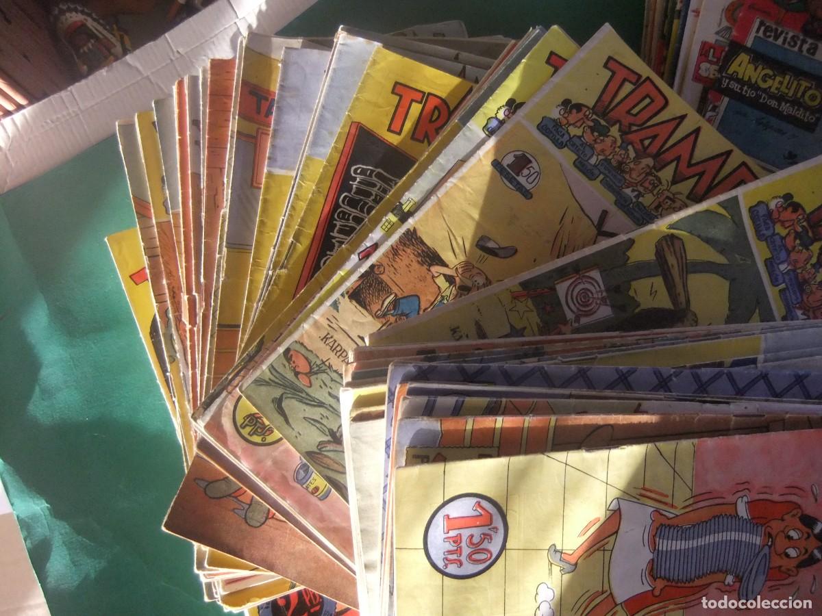 Tebeos: TRANPOLIN 3&ordf; EPOCA LOTE DE 98 NUMEROS - Foto 2