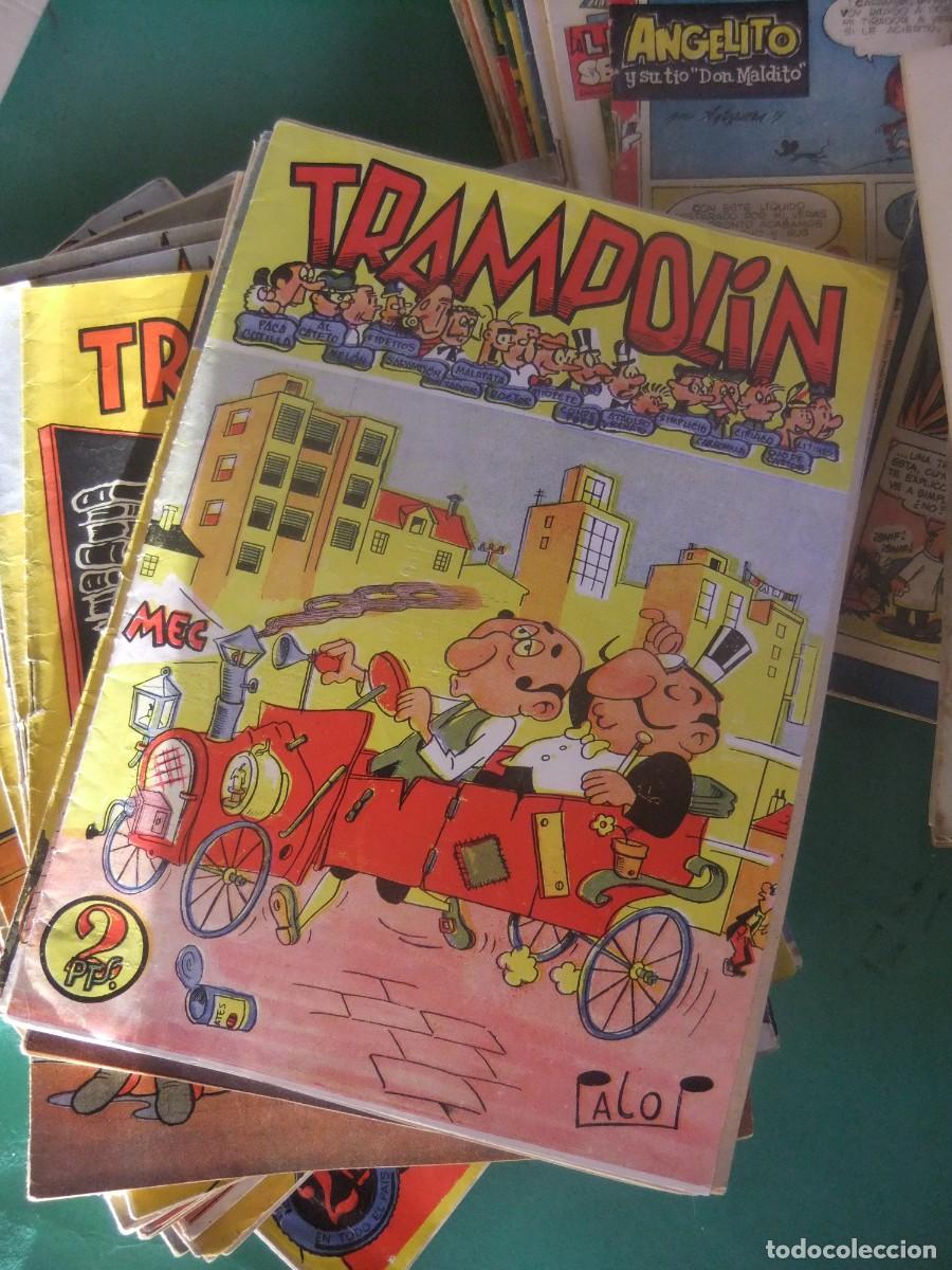 Tebeos: TRANPOLIN 3&ordf; EPOCA LOTE DE 98 NUMEROS - Foto 5