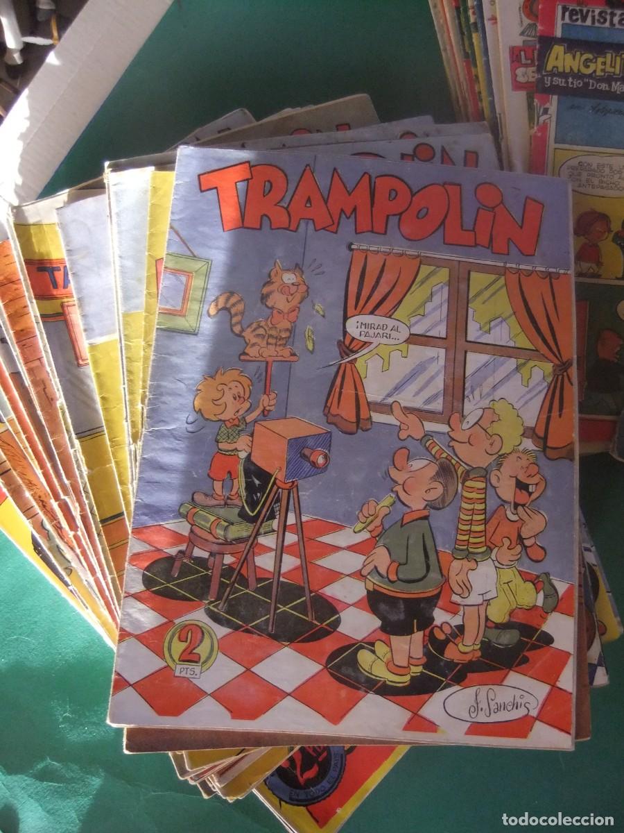 Tebeos: TRANPOLIN 3&ordf; EPOCA LOTE DE 98 NUMEROS - Foto 6