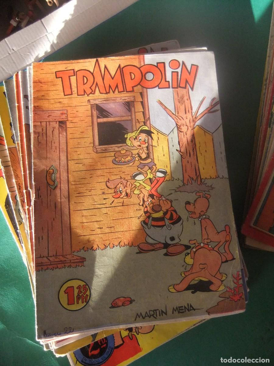 Tebeos: TRANPOLIN 3&ordf; EPOCA LOTE DE 98 NUMEROS - Foto 7