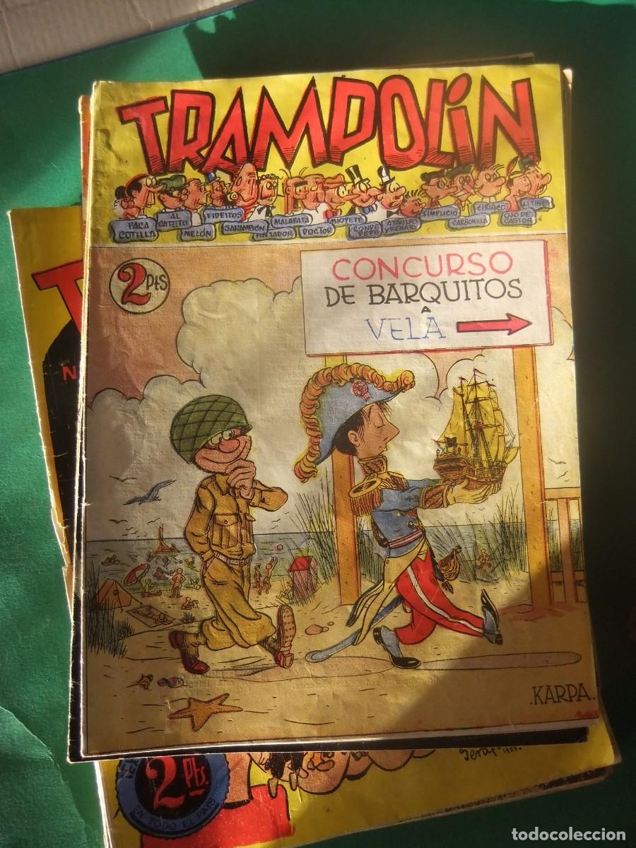 Tebeos: TRANPOLIN 3&ordf; EPOCA LOTE DE 98 NUMEROS - Foto 10