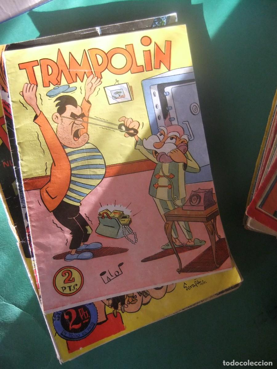 Tebeos: TRANPOLIN 3&ordf; EPOCA LOTE DE 98 NUMEROS - Foto 11