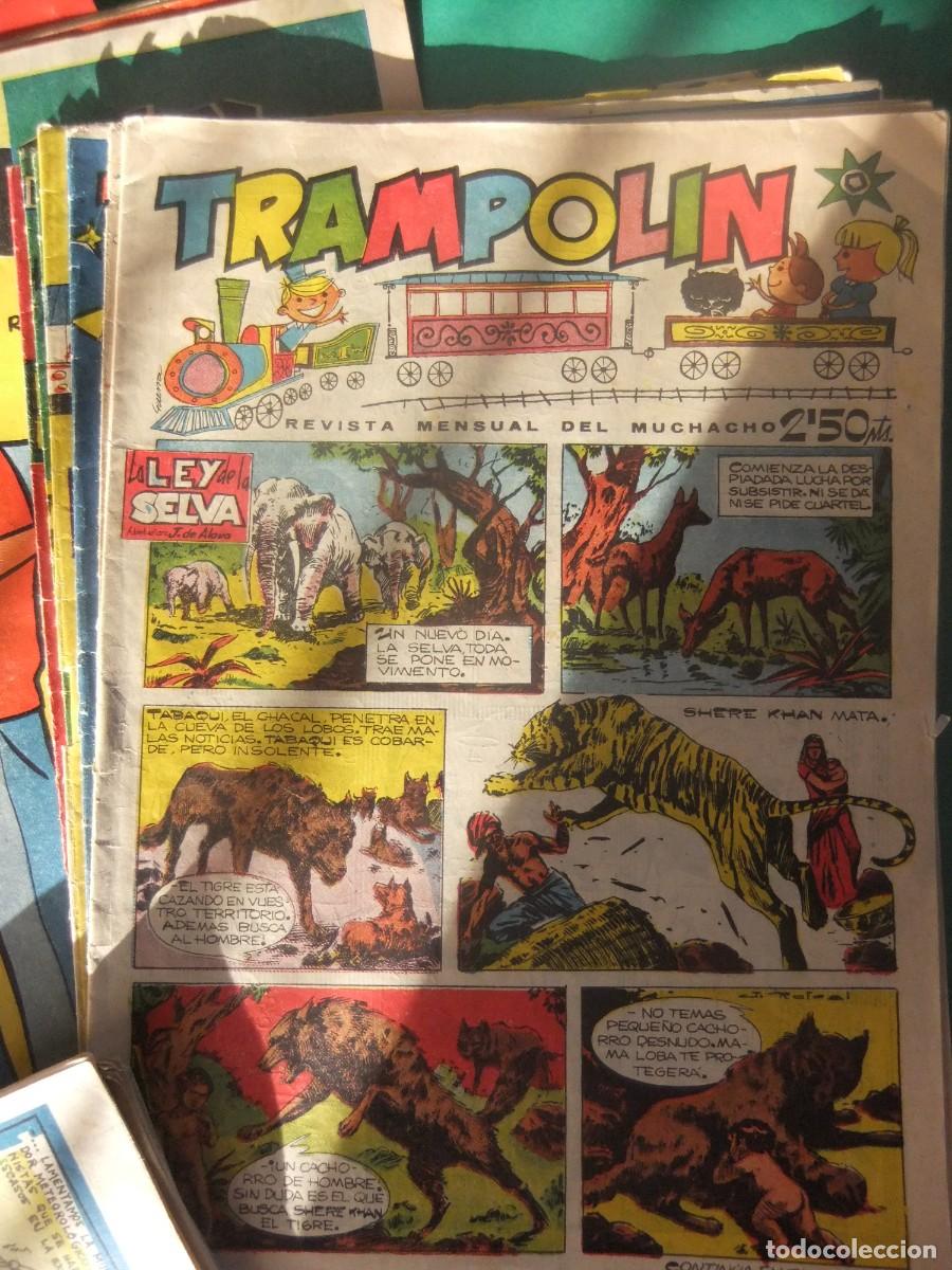 Tebeos: TRANPOLIN 3&ordf; EPOCA LOTE DE 98 NUMEROS - Foto 16