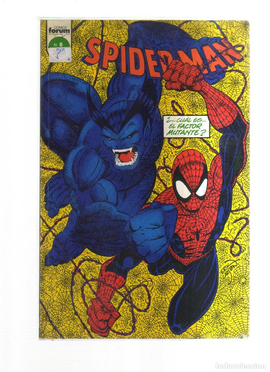 Tebeos: SPIDERMAN N,8 CUAL ES EL FACTOR MUTANTE - Foto 1