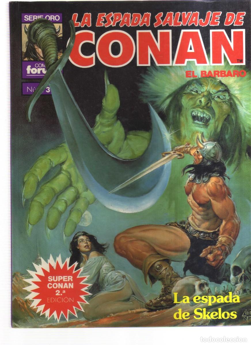 Tebeos: CONAN EL BARBARO N,3 SUPER CONAN 2 EDICION LA ESPADA SALVAJE - Foto 1