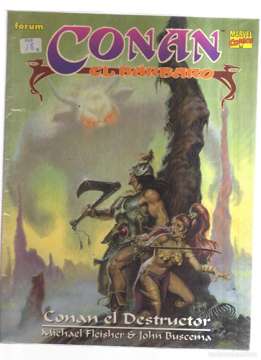 Tebeos: CONAN EL BARBARO CONAN EL DESTRUCTOR FORUM - Foto 1