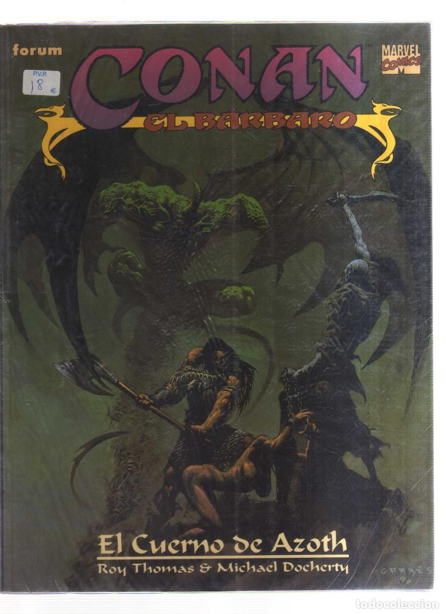 Tebeos: CONAN EL BARBARO EL CUERNO DE AZOTH FORUM - Foto 1