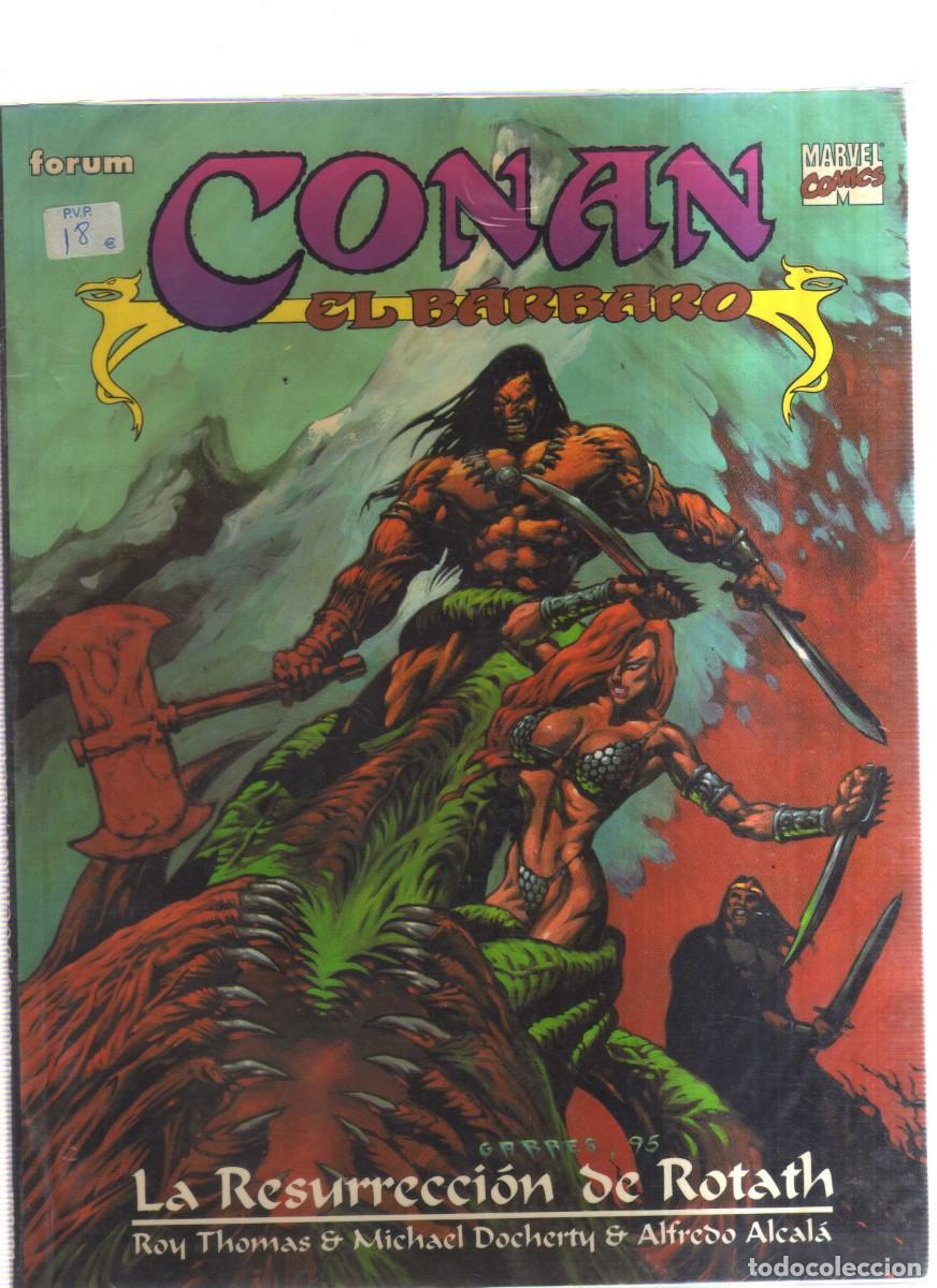 Tebeos: CONAN EL BARBARO LA RESURRECCION DE ROTATH FORUM - Foto 1
