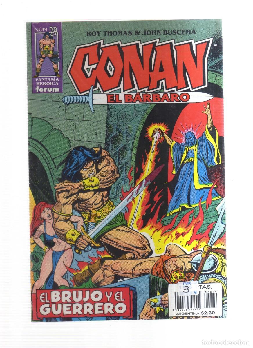 Tebeos: CONAN EL BARBARO FORUM N,29 - Foto 1