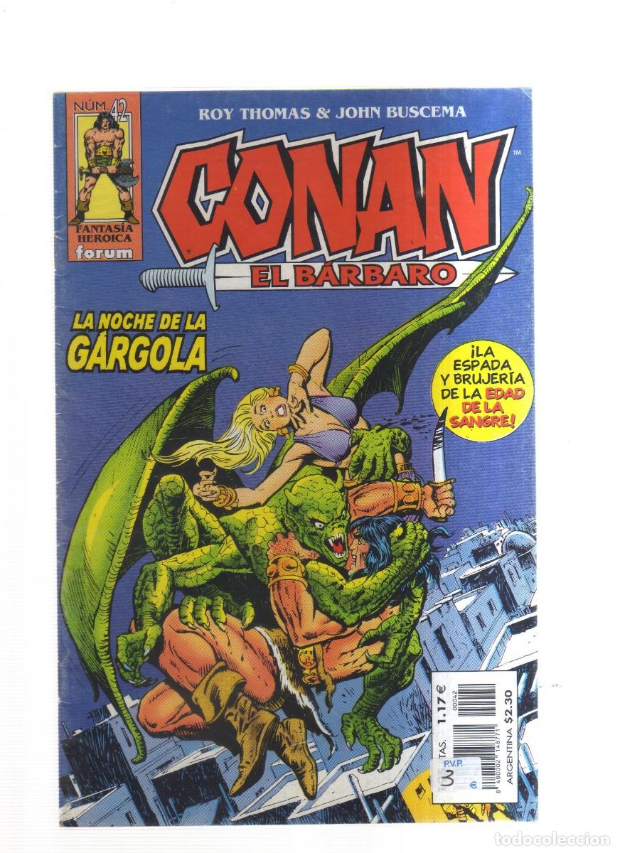 Tebeos: CONAN EL BARBARO FORUM N,42 - Foto 1