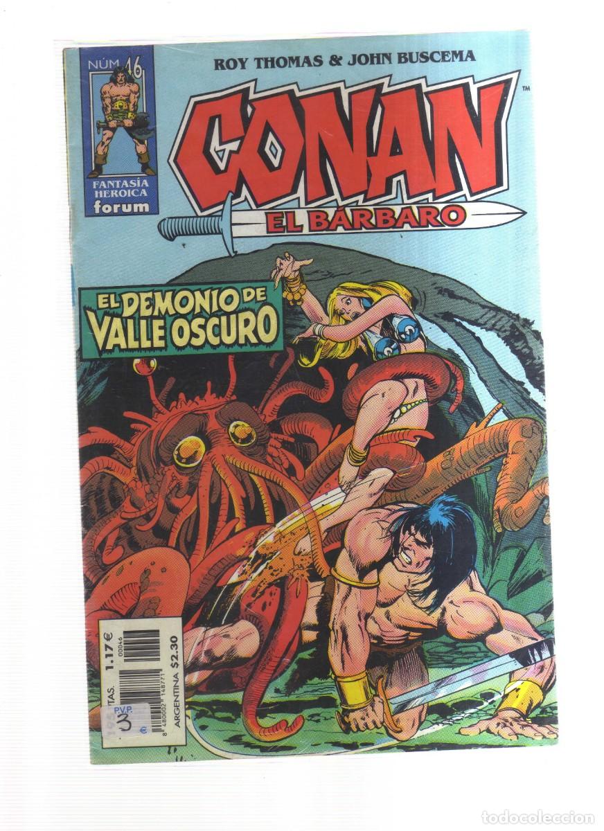Tebeos: CONAN EL BARBARO FORUM N,46 - Foto 1