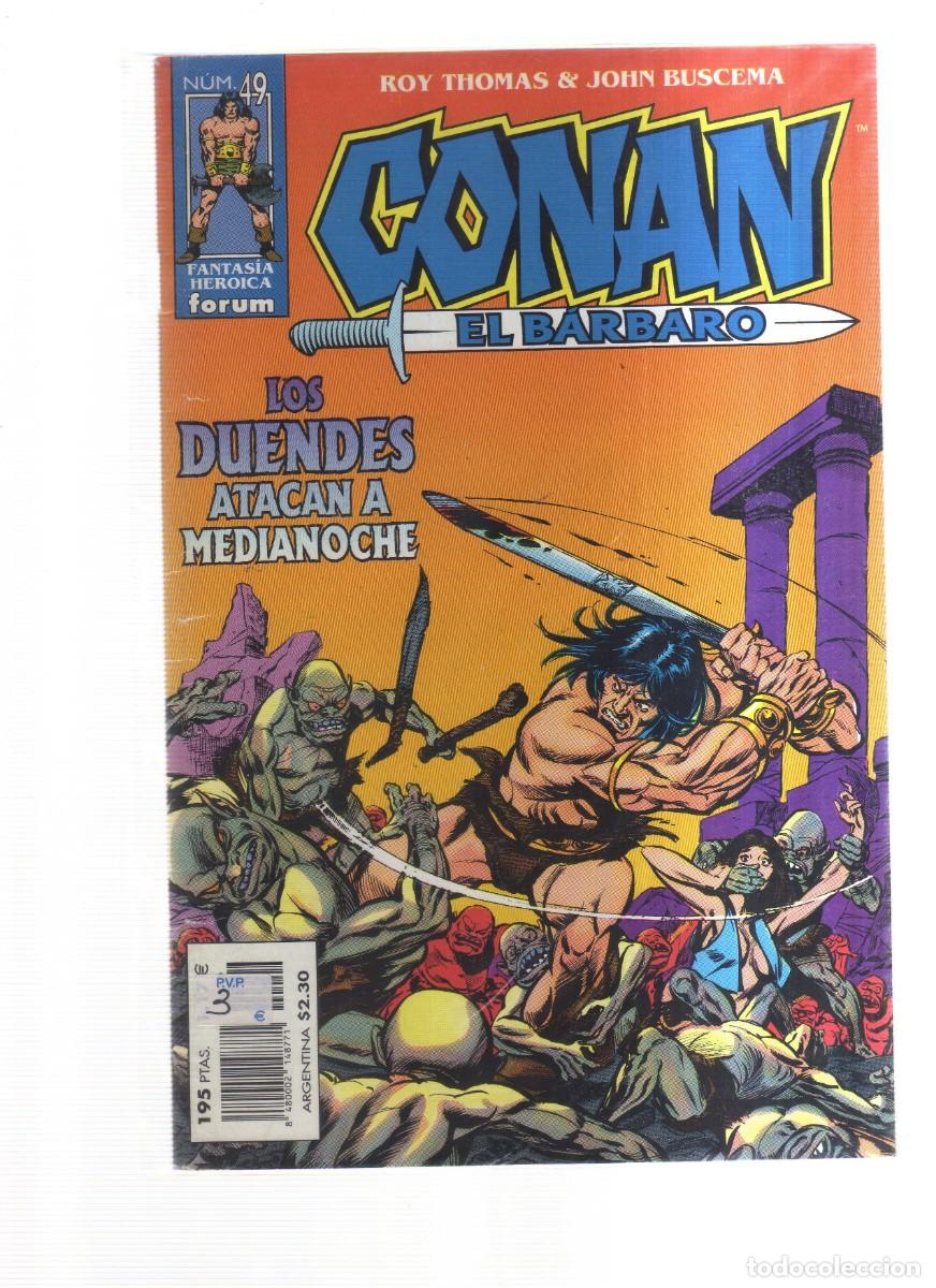 Tebeos: CONAN EL BARBARO FORUM N,49 - Foto 1