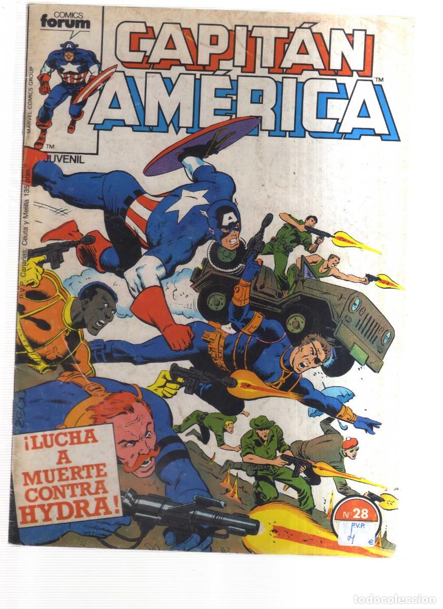 Tebeos: CAPITAN AMERICA FORUM N,28