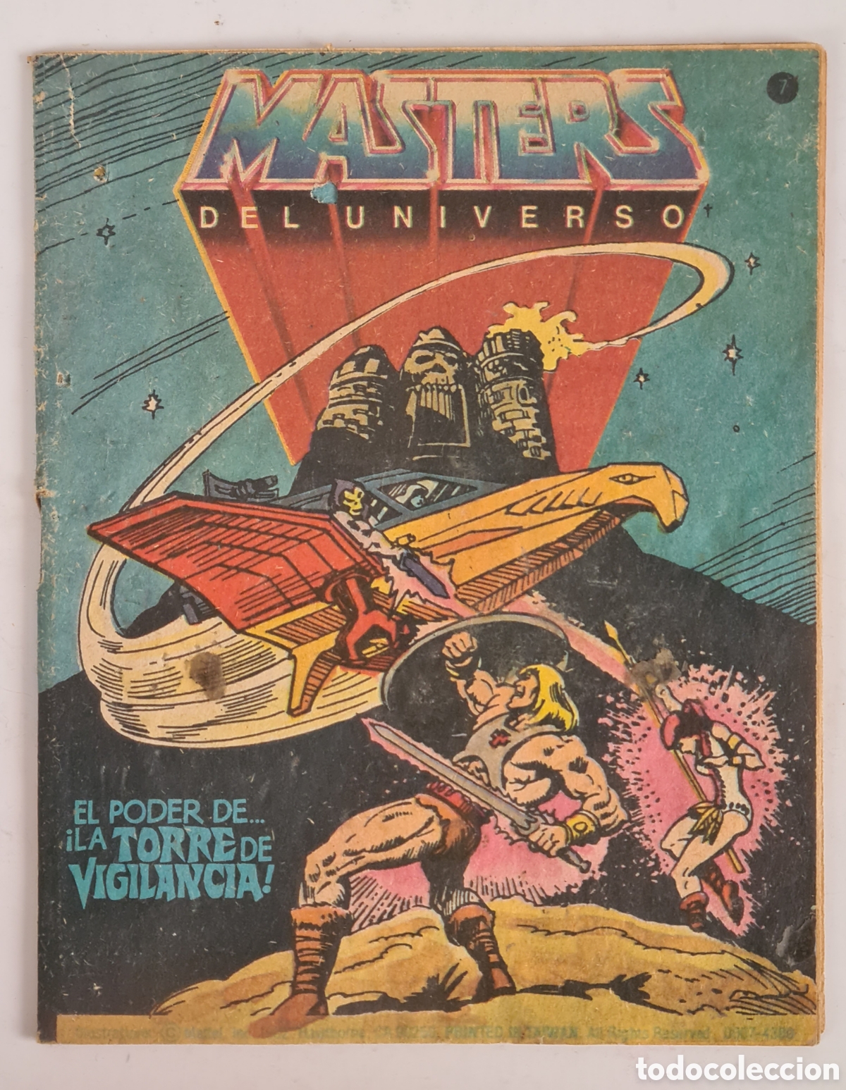 Tebeos: Mini C&oacute;mic Masters del Universo El Poder de La Torre de Vigilancia! 1985 Dibujos Texeira MOTU He-Man - Foto 1