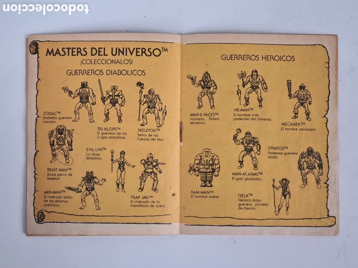Tebeos: Mini C&oacute;mic Masters del Universo El Poder de La Torre de Vigilancia! 1985 Dibujos Texeira MOTU He-Man - Foto 11