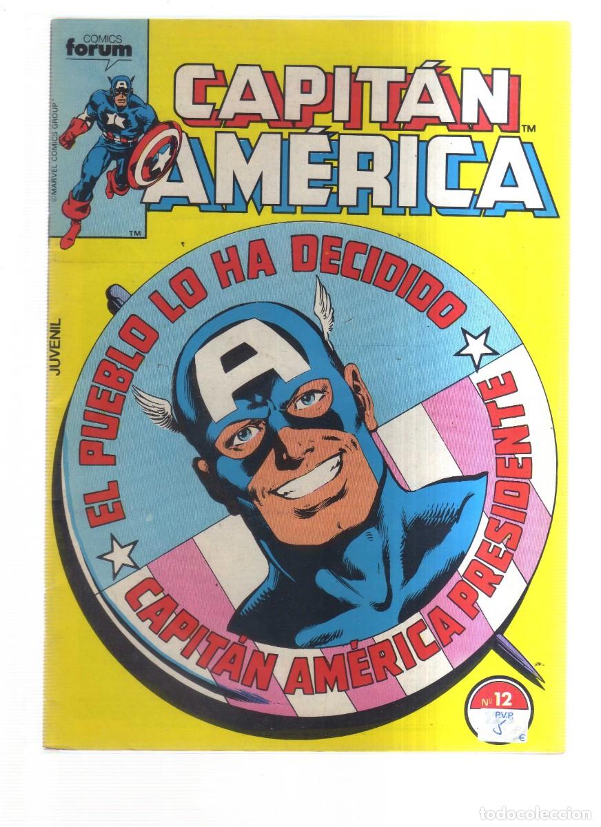 Tebeos: CAPITAN AMERICA FORUM N,12