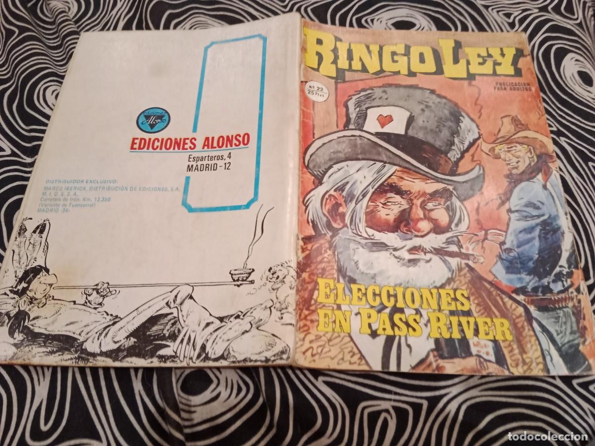 Tebeos: RINGO LEY - N&ordm; 22. ELECCIONES EN PASS RIVER - EDICIONES ALONSO 1979 - Foto 1