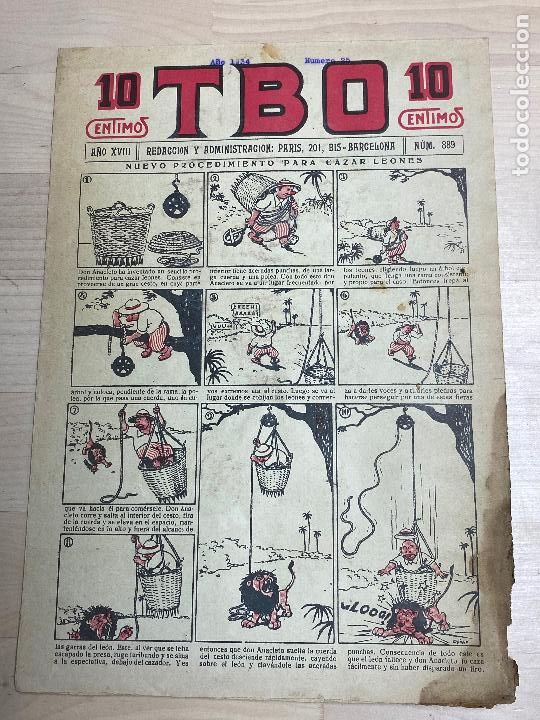 Tebeos: TBO 1&ordf; EPOCA N&ordm; 889 1934 - Foto 1
