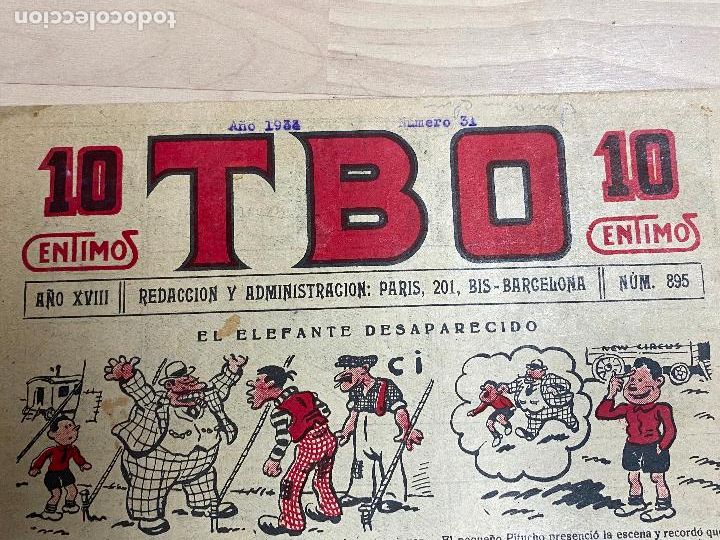 Tebeos: TBO, A&Ntilde;O XVIII, NUM. 895 1934 - Foto 2