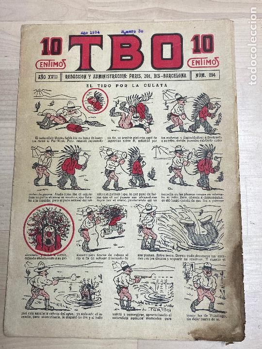 Tebeos: TBO. n&ordm; 894. A&ntilde;o 1934 - Foto 1