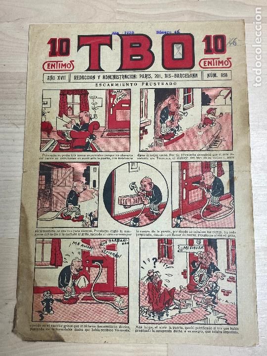 Tebeos: TBO N&ordm; 858 - A&Ntilde;O XVII - 1933 - Foto 1