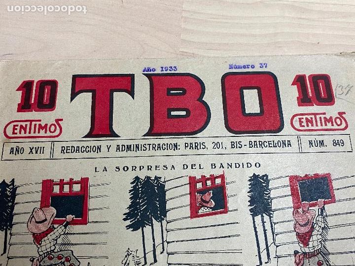 Tebeos: TBO n&ordm; 849, ed. Buigas, 1933 - Foto 2
